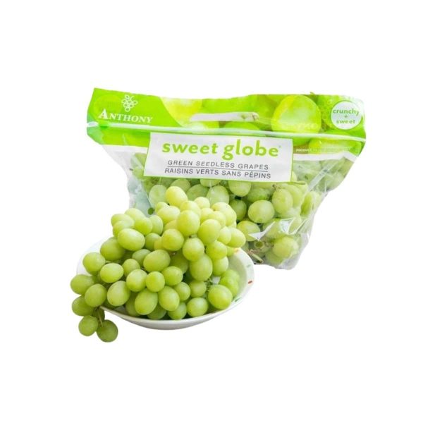 [Demo]Nho xanh Sweet Globe Mỹ - 500G - Ảnh 3