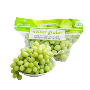 Nho xanh Sweet Globe Mỹ - 500G-3